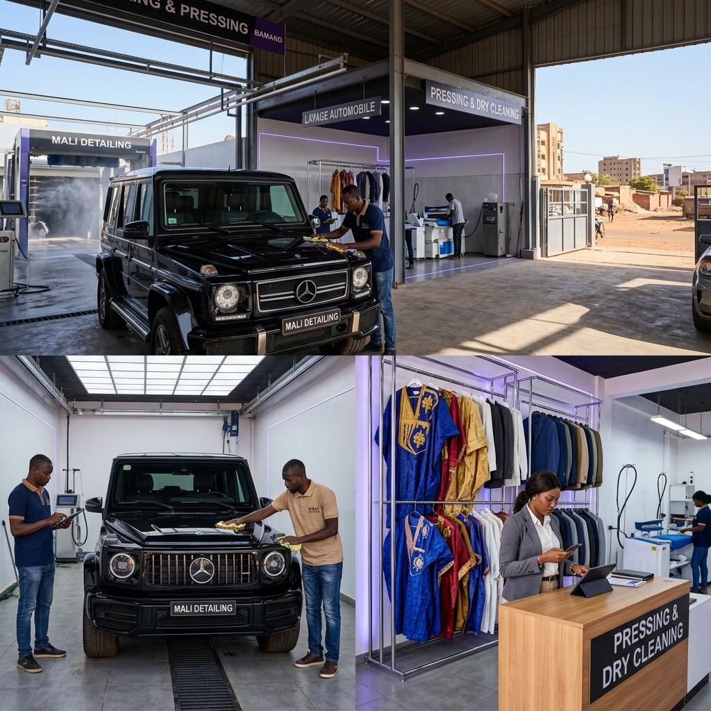 LavaTrack — lavage auto et pressing